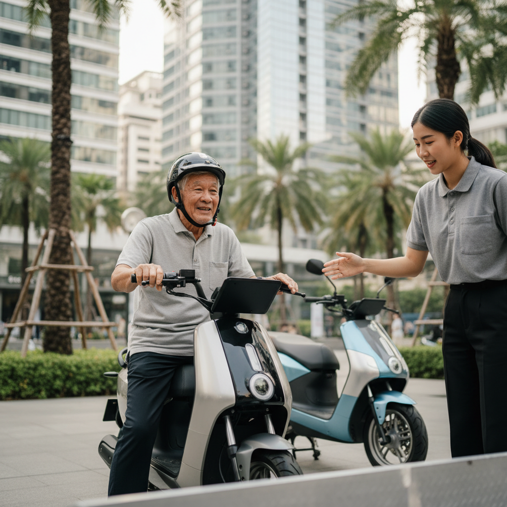 เทรนด์ EV 2026! AI คุมเบรก E-Bike ขับขี่ปลอดภัยขั้นสุด - ai-ebike-safety-tech-trend