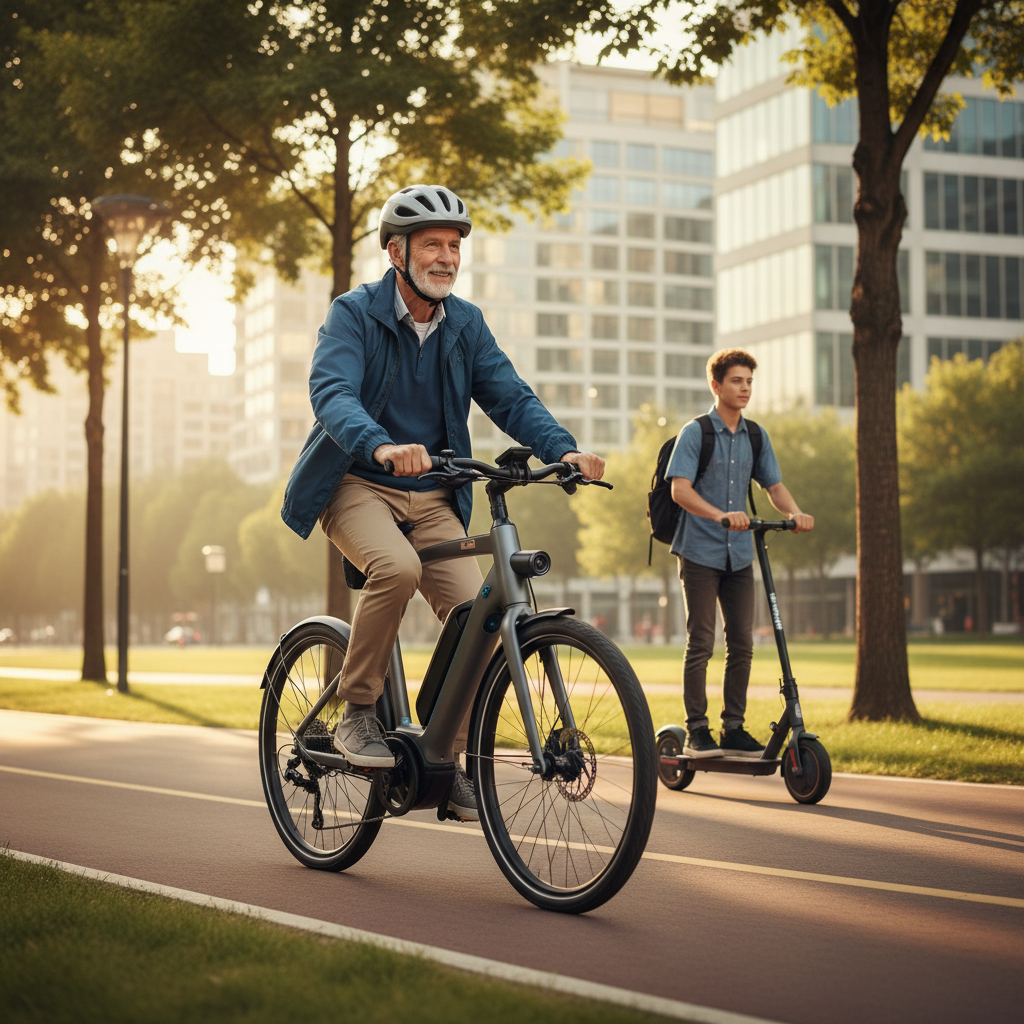 เทรนด์ EV ล่าสุด: E-Bike ผสาน AI เพิ่มความปลอดภัยขั้นสุด - ai-ebike-safety-tech-trend
