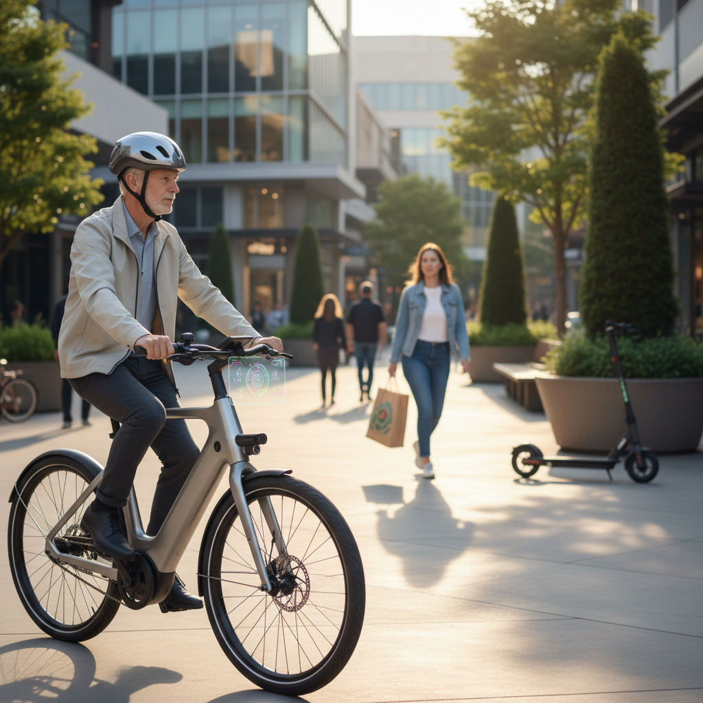เทรนด์ EV 2026! E-Bike ล้ำหน้าด้วยระบบ AI เบรกอัตโนมัติ - ai-ebike-safety-tech-trend