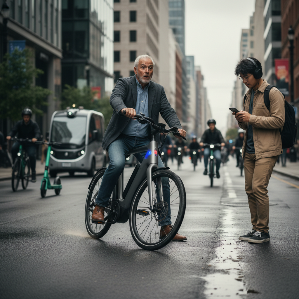 อนาคต EV 2026: เทคโนโลยี AI ช่วยเบรก E-Bike อัตโนมัติ - ai-ebike-safety-trend-2026