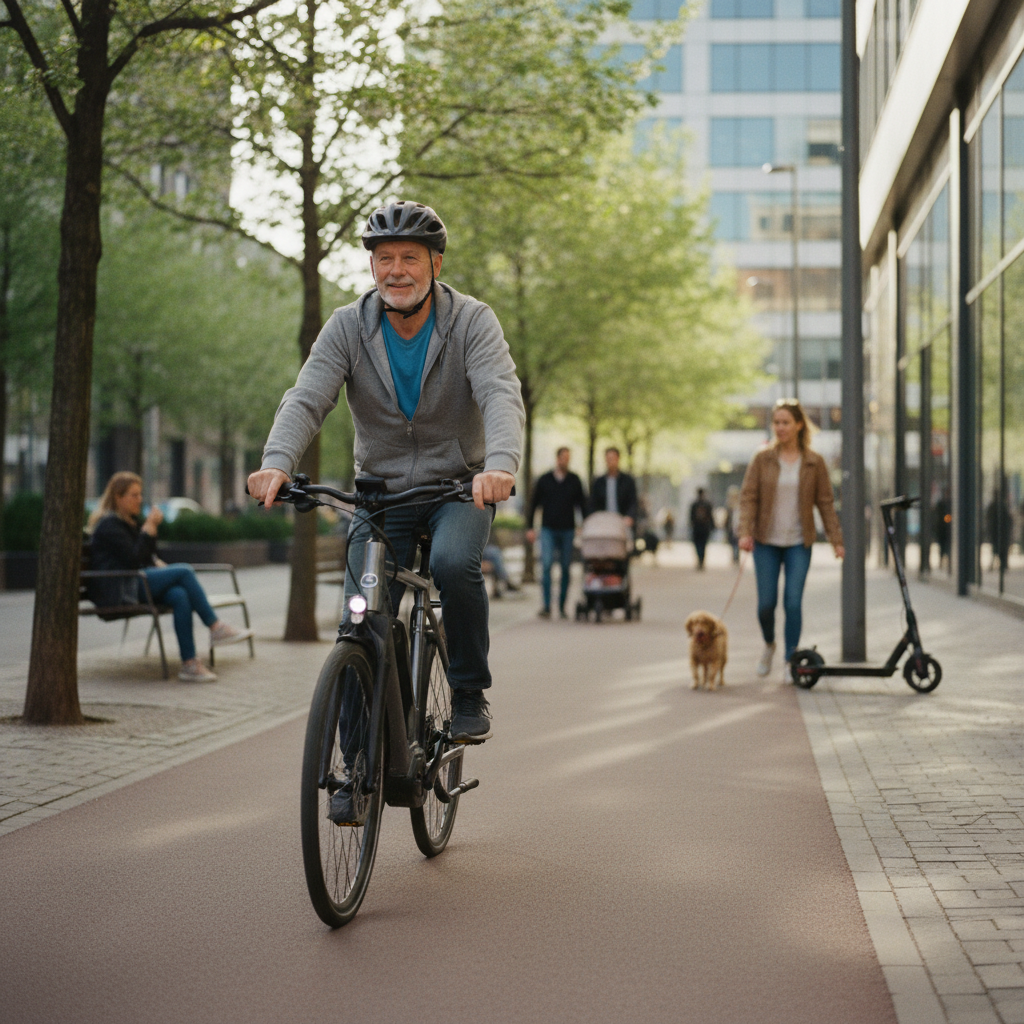 เทรนด์ EV 2026! E-Bike ผสาน AI ช่วยเบรกอัตโนมัติ - ai-ebike-safety-trend-2026