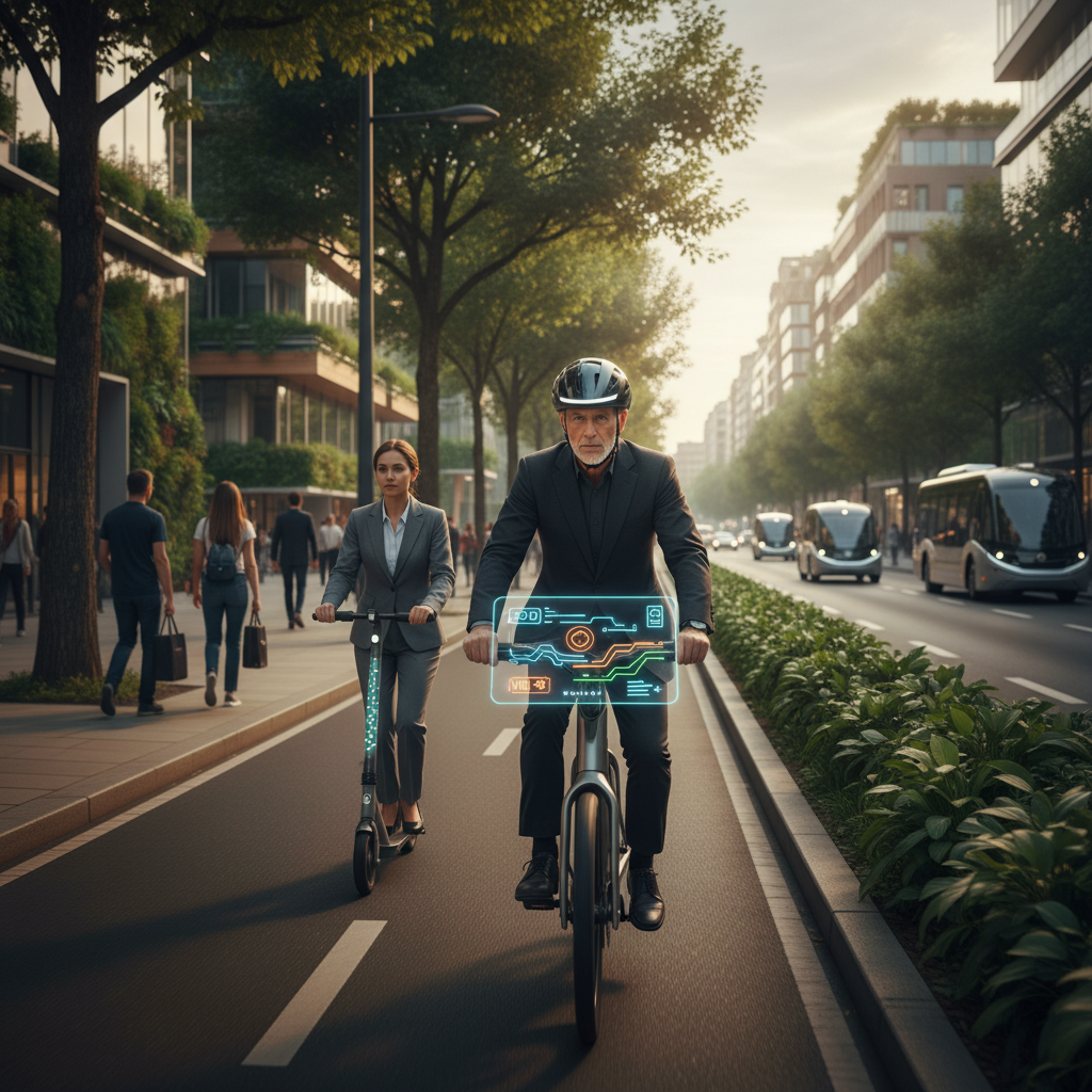 เทรนด์ EV 2026: นวัตกรรม AI สู่ E-Bike ขับขี่ปลอดภัย - ai-ebike-safety-trend-2026
