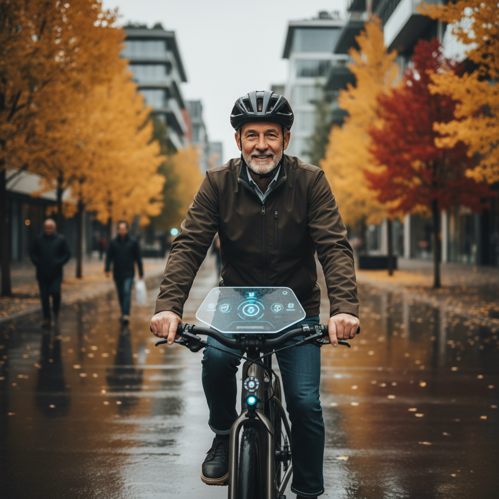 เทรนด์ EV 2026: E-Bike ผสาน AI ขับขี่ปลอดภัยขั้นสุด - ai-ebike-safety-trend-2026