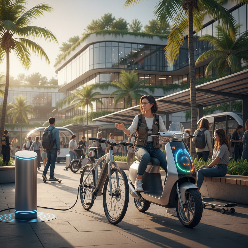 เจาะลึกเทรนด์ 2026: E-Bike และสกู๊ตเตอร์ AI ขับขี่ปลอดภัย - ai-ebike-scooter-trend-2026
