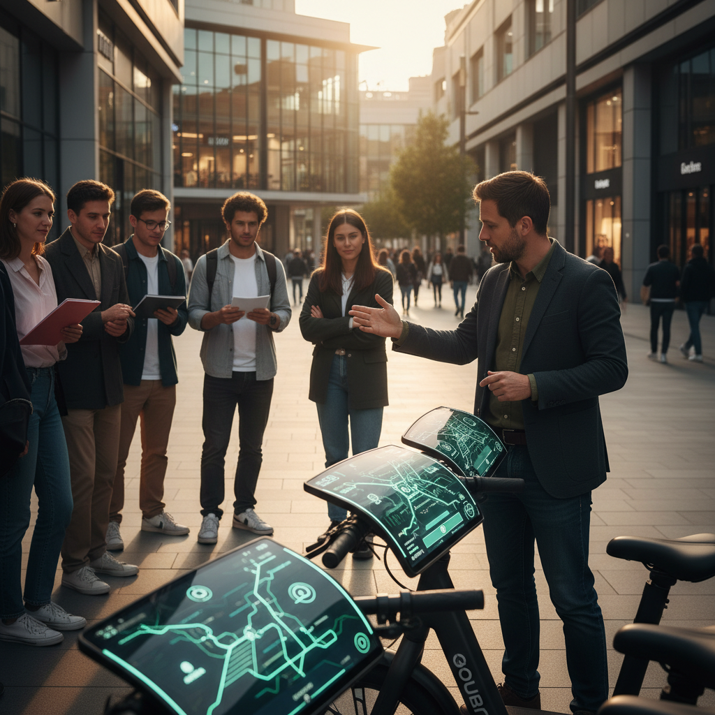 เทรนด์ปลายปี 2026: E-Bike ผสาน AI ผู้ช่วยขับขี่อัจฉริยะ - ai-ebike-smart-riding-2026
