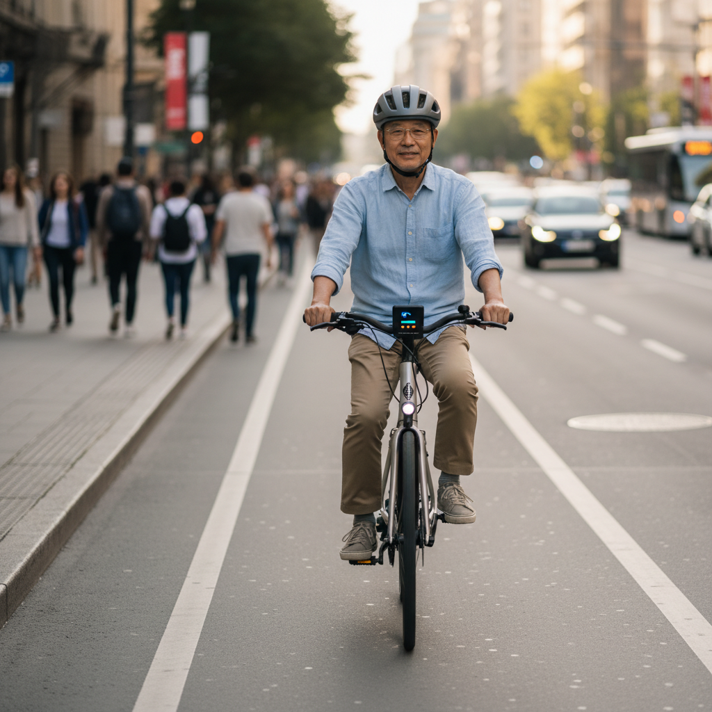 เทรนด์ EV 2026: ระบบ AI คุมความปลอดภัย E-Bike - ai-safety-ebike-ev-2026