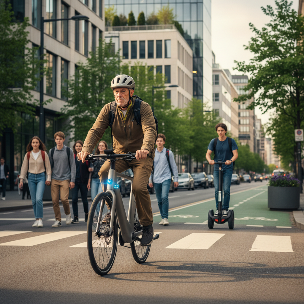 อนาคต EV 2026: E-Bike ฝัง AI เบรกอัตโนมัติ ปลอดภัยขั้นสุด - ai-safety-ebike-ev-trend