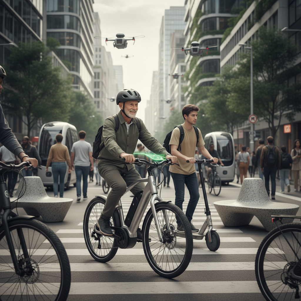 อนาคต EV 2026: จับตานวัตกรรม AI ช่วยขับขี่ E-Bike ปลอดภัย - ai-safety-ebike-ev-trend