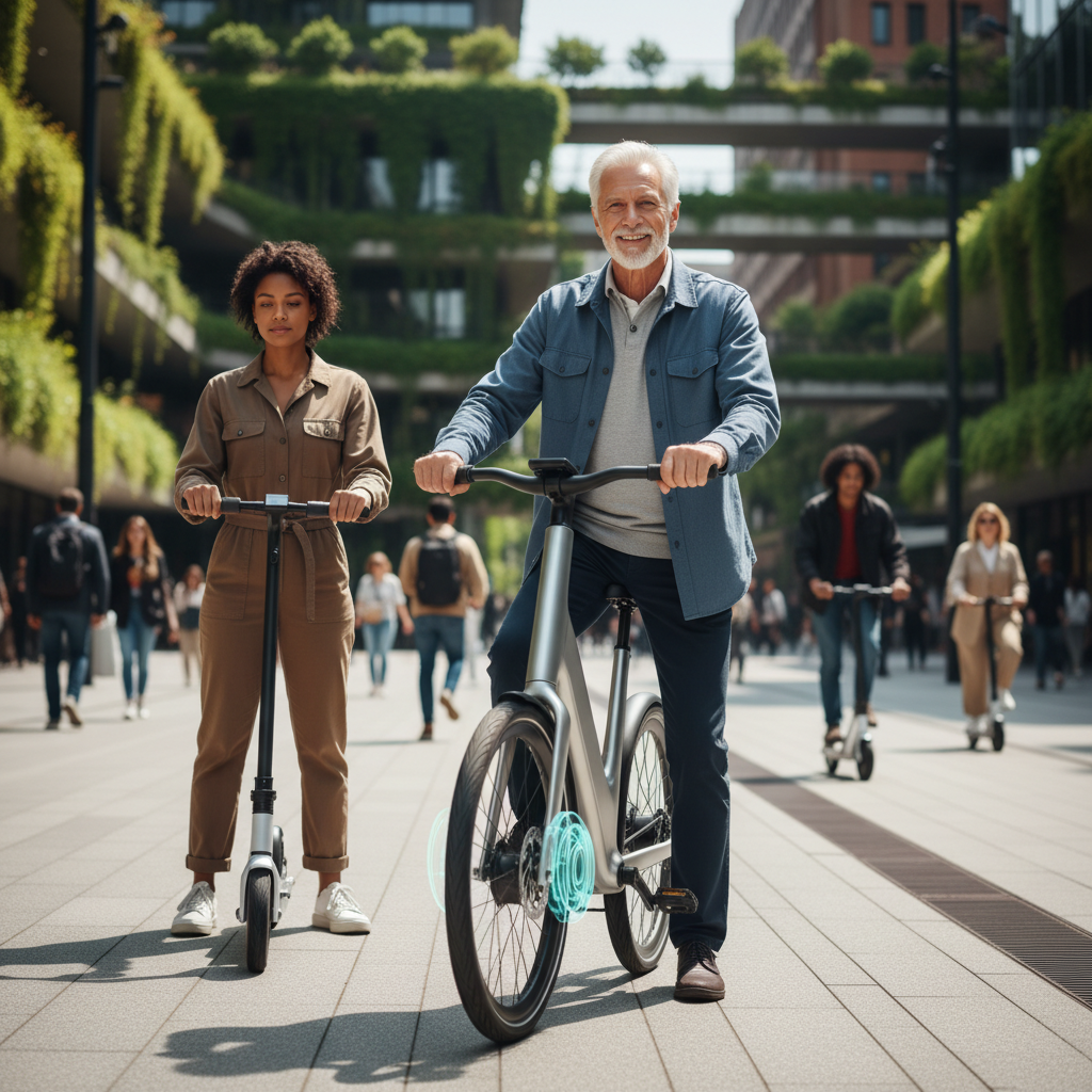 เทคโนโลยีใหม่ 2026! ระบบ AI ช่วยเบรกใน E-Bike และ Scooter - ai-safety-ebike-scooter-tech