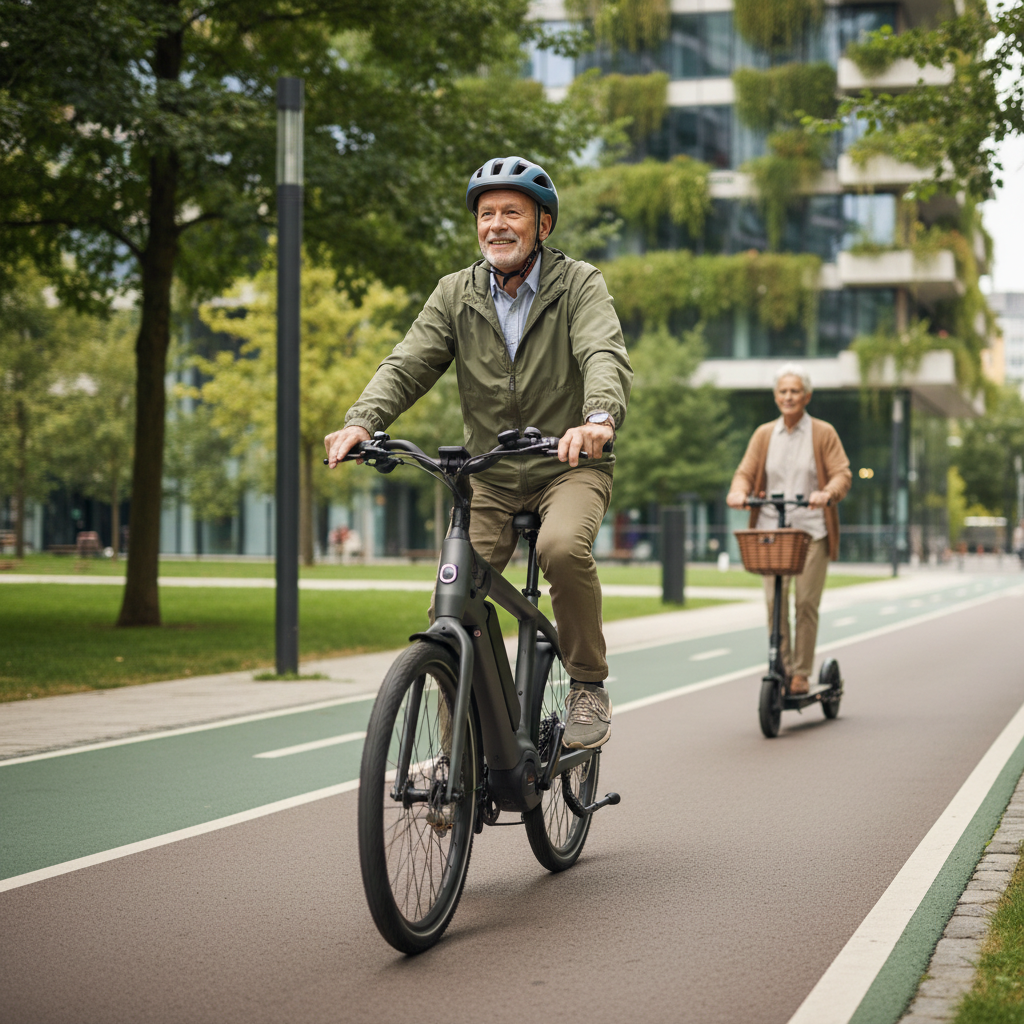 อนาคต EV 2026! ระบบ AI บน E-Bike ช่วยผู้สูงวัยขับขี่ปลอดภัย - ai-safety-ebike-trend-2026