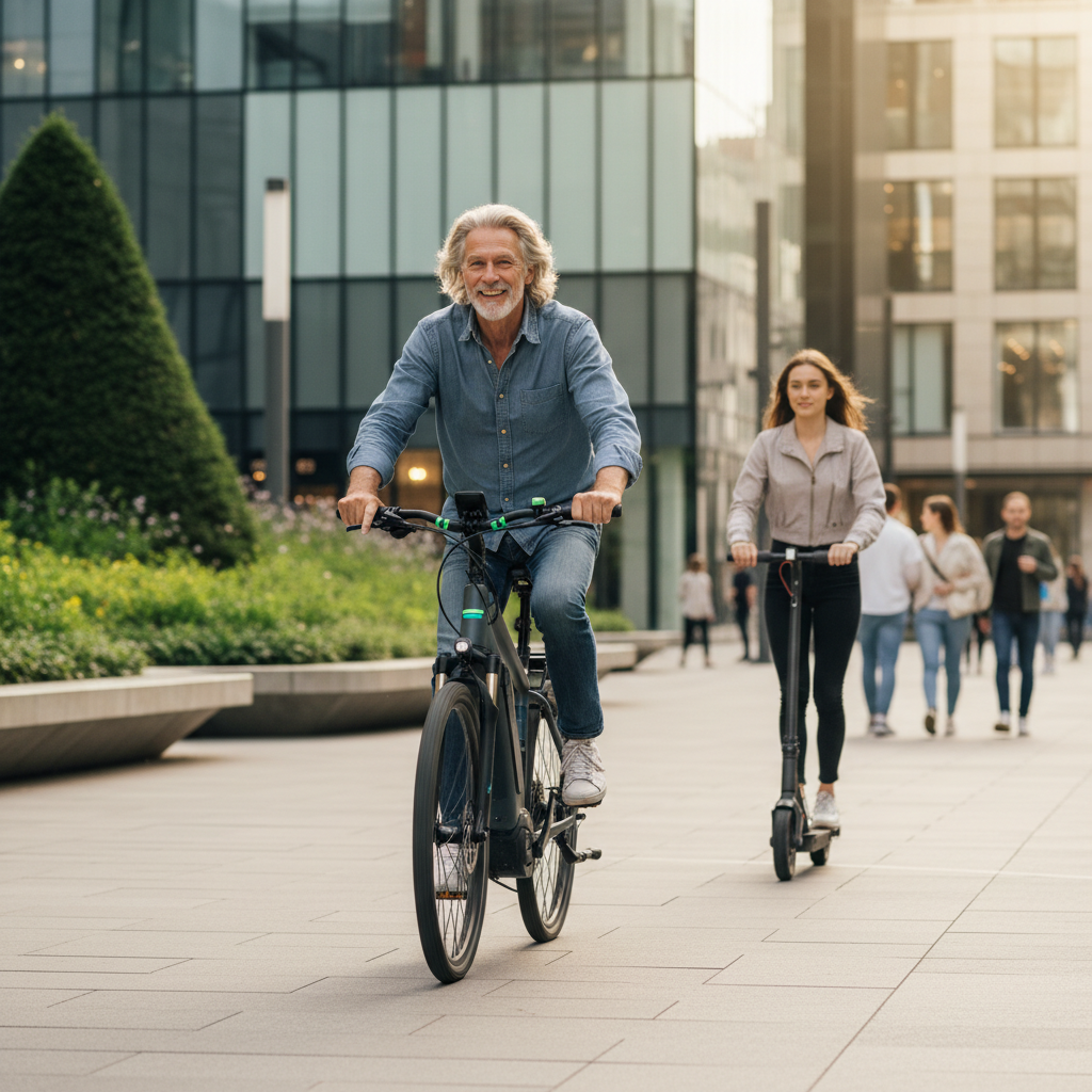 เทรนด์ EV 2026: ระบบ AI ช่วยขับขี่ ปลอดภัยถูกใจวัยเก๋า - ai-safety-ebike-trend-2026