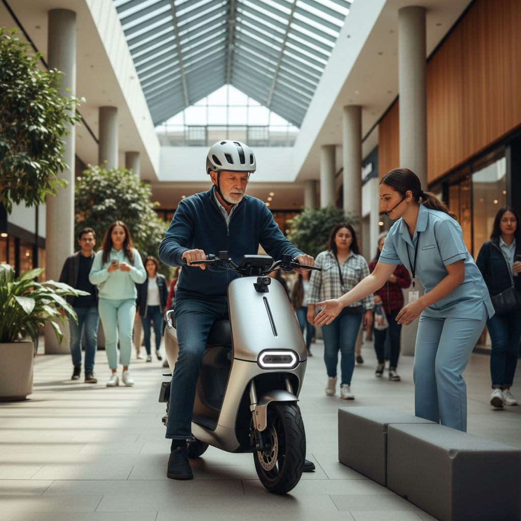 เทรนด์เซฟตี้ 2026! สกู๊ตเตอร์ไฟฟ้าติด AI ช่วยเบรกอัตโนมัติ - ai-safety-electric-scooter-trend