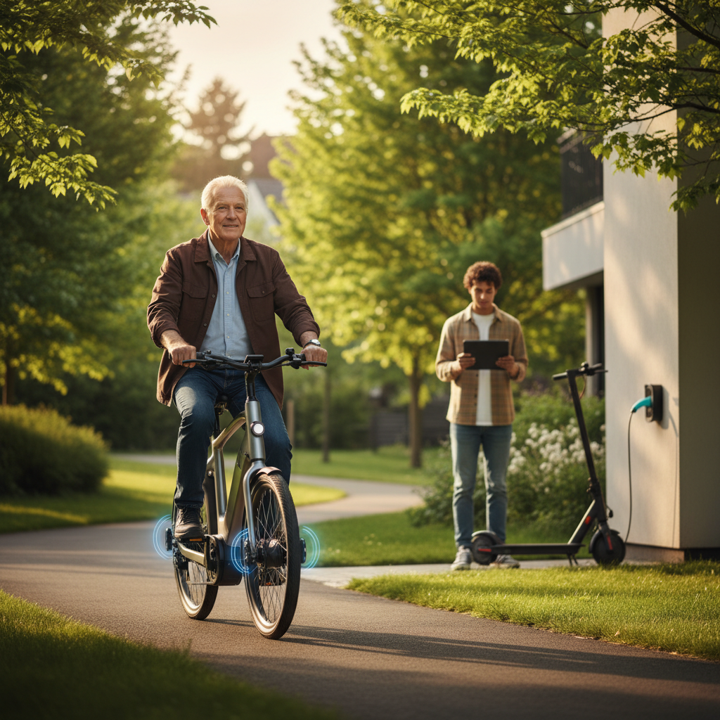 เทรนด์เซ็นเซอร์ AI กันล้ม! นวัตกรรม E-Bike ปี 2026 - ai-safety-sensor-ebike