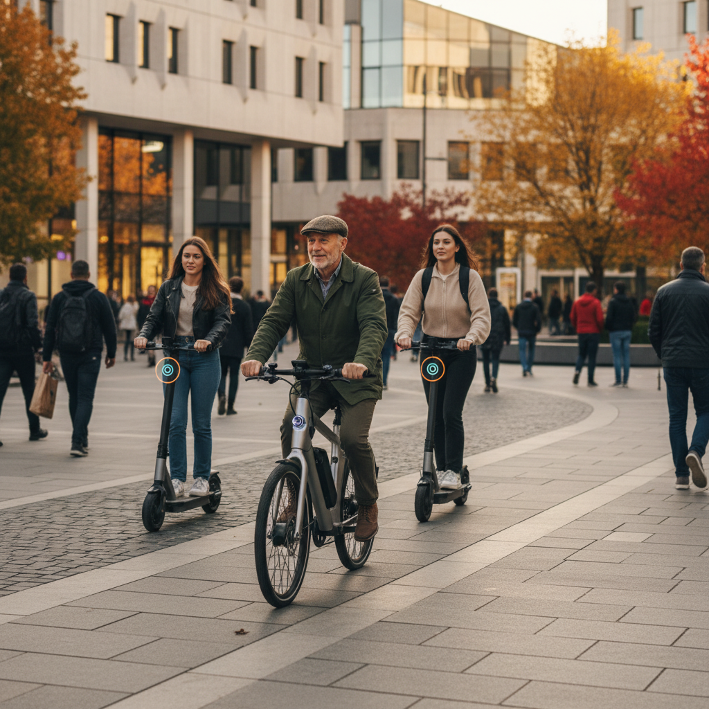 เทรนด์ EV 2026: ระบบ AI เซ็นเซอร์กันชน E-Bike ขับขี่ปลอดภัย - ai-sensor-ebike-ev-trend