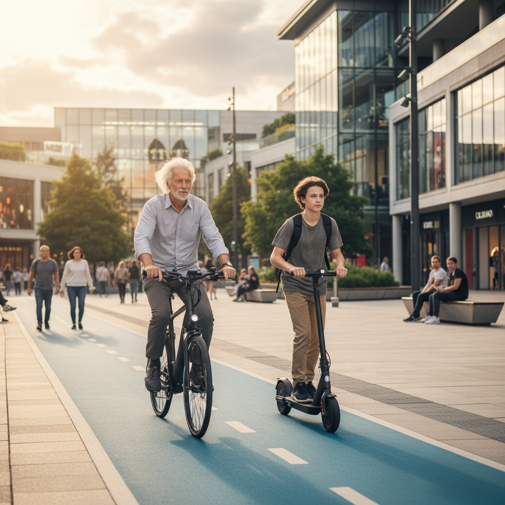 เทรนด์ EV ล่าสุด! E-Bike ติด AI เซ็นเซอร์กันชนมาแรงปี 2026 - ai-sensor-ebike-ev-trend