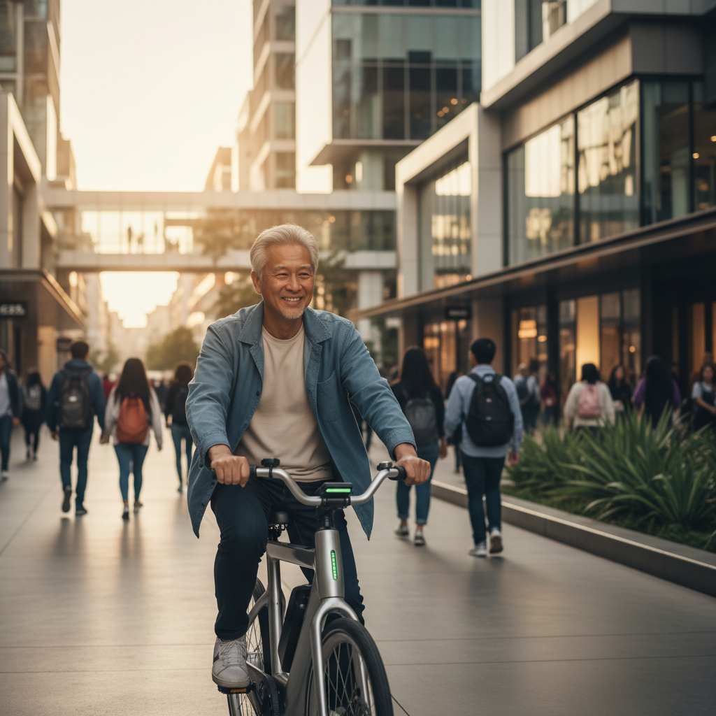 เทรนด์ EV 2026! เซนเซอร์ AI ป้องกันชนใน E-Bike - ai-sensor-ebike-safety-2026