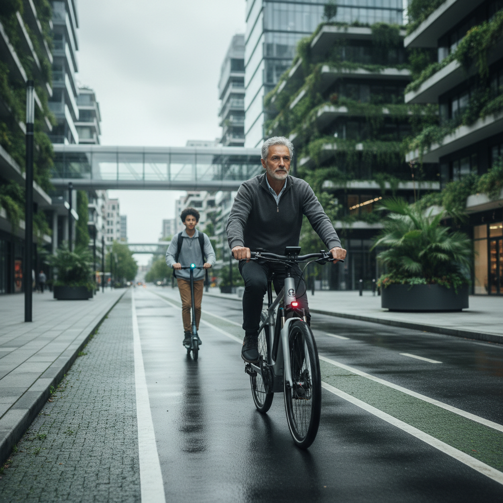 เทรนด์อนาคต 2026! E-Bike ติดเซนเซอร์ AI ป้องกันอุบัติเหตุ - ai-sensor-ebike-safety-2026