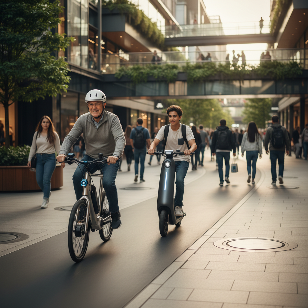 เทรนด์ EV 2026! E-Bike เซนเซอร์ AI ขับปลอดภัยขั้นสุด - ai-sensor-ebike-safety-trend