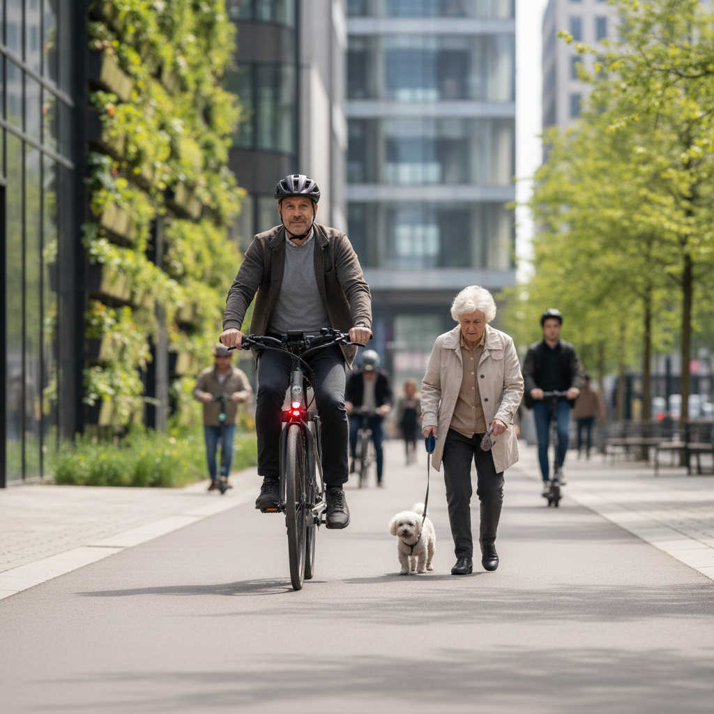 เทรนด์ EV 2026: E-Bike ติดเซนเซอร์ AI ลดอุบัติเหตุ - ai-sensor-ebike-safety-trend