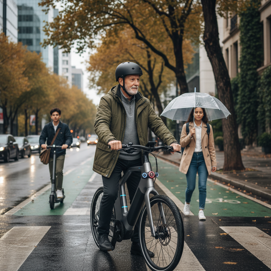 นวัตกรรม EV 2026: ระบบ AI เบรกอัจฉริยะลดอุบัติเหตุ E-Bike - ai-smart-brake-ebike-trend