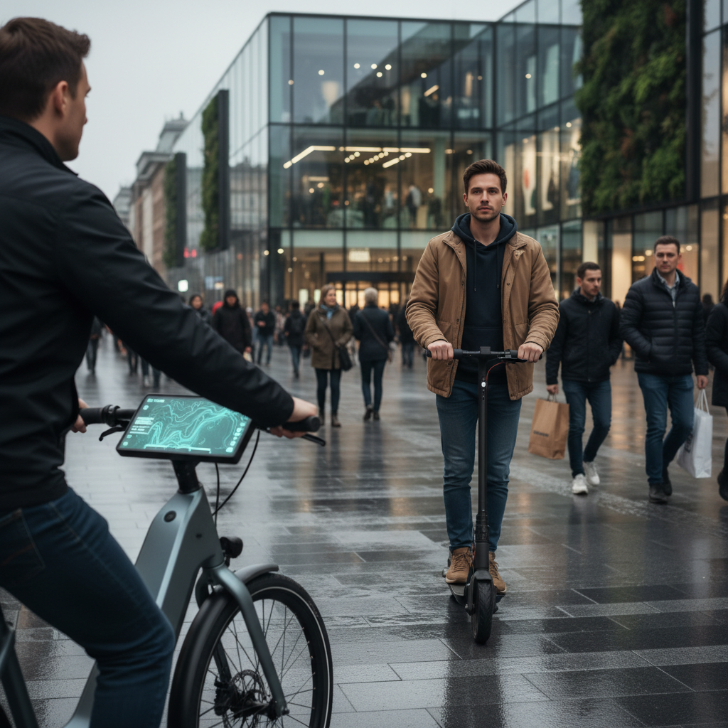 อนาคต EV ปลายปี 2026: E-Bike ผสาน AI สแกนถนนลดอุบัติเหตุ - ai-smart-ebike-ev-trend