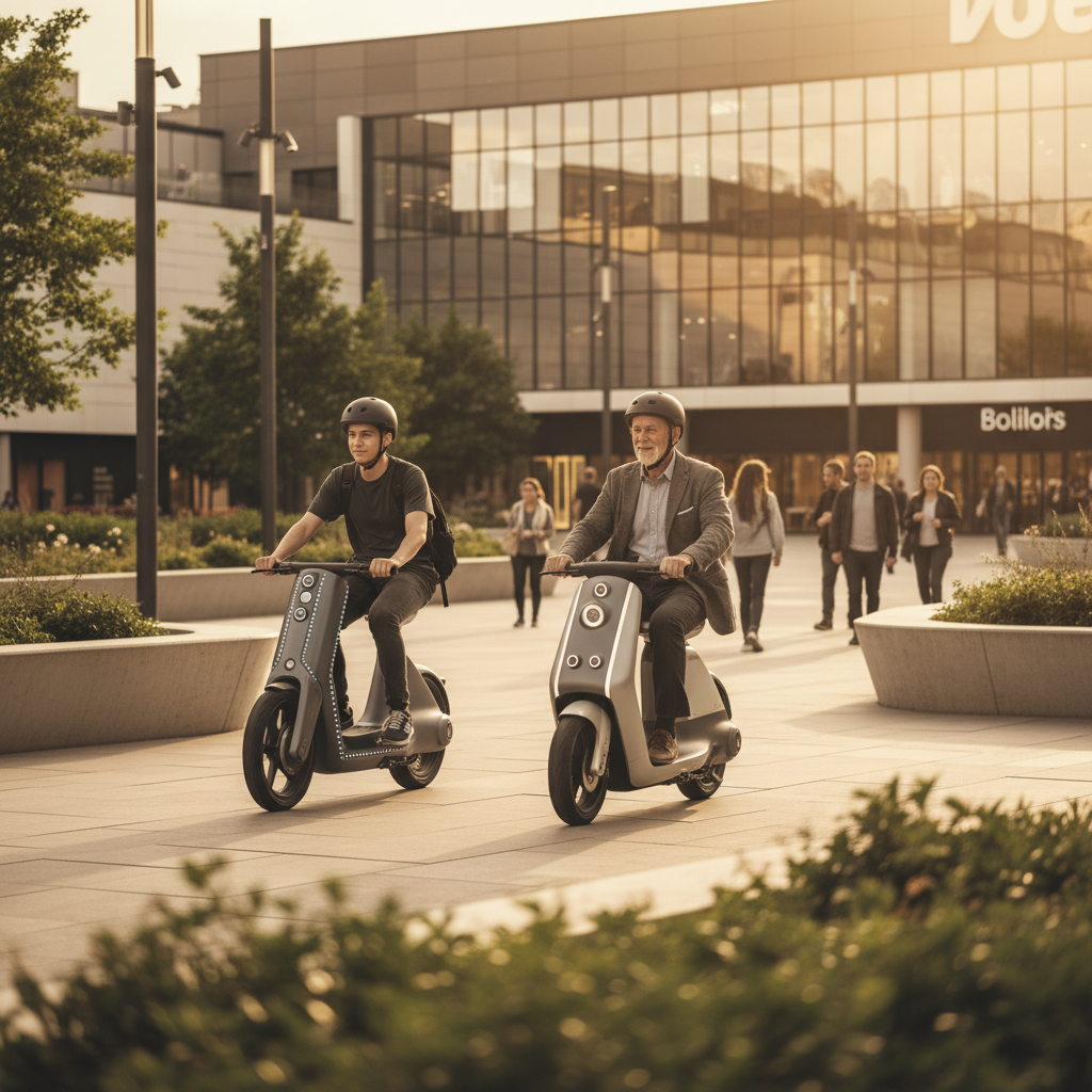 เทรนด์ EV 2026: สกู๊ตเตอร์ไฟฟ้า AI ขับขี่ปลอดภัยขั้นสุด - ai-smart-scooter-ev-trend
