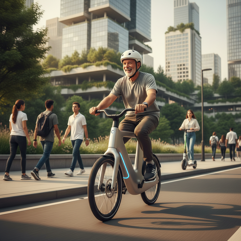 เทรนด์ EV ปลายปี 2026: E-Bike ผสาน AI คุมความเร็วปลอดภัย - ai-speed-control-ebike
