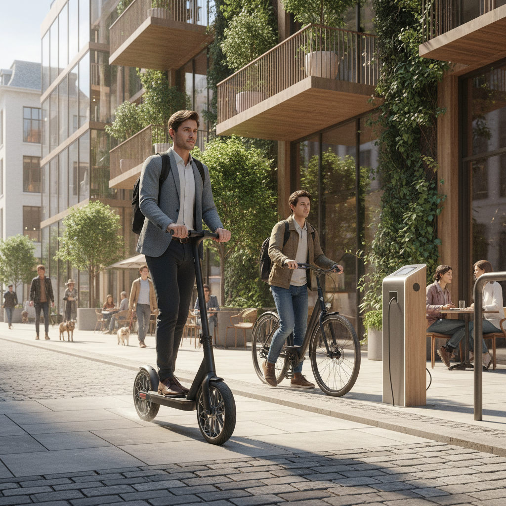 อนาคต EV 2026: ยางไร้ลมสกู๊ตเตอร์ไฟฟ้า หมดปัญหายางรั่ว - airless-tire-scooter-trend-2026