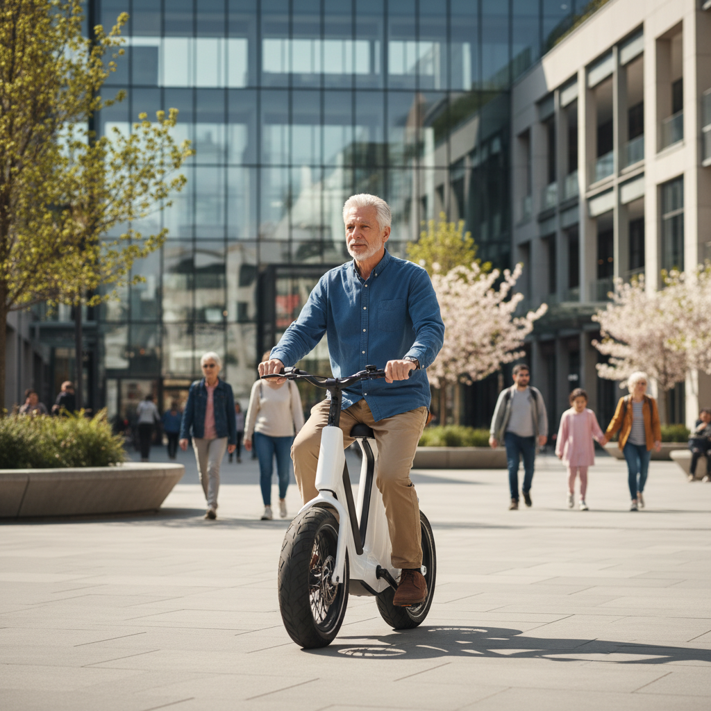 จับตา 2026! นวัตกรรม E-Bike ทรงตัวอัตโนมัติเพื่อผู้สูงอายุ - auto-balance-ebike-elderly-trend