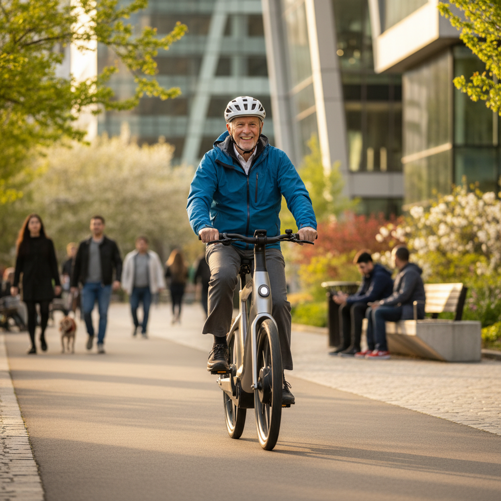 เทรนด์ EV 2026: นวัตกรรม E-Bike ทรงตัวอัตโนมัติเพื่อวัยเก๋า - auto-balance-ebike-ev-trend