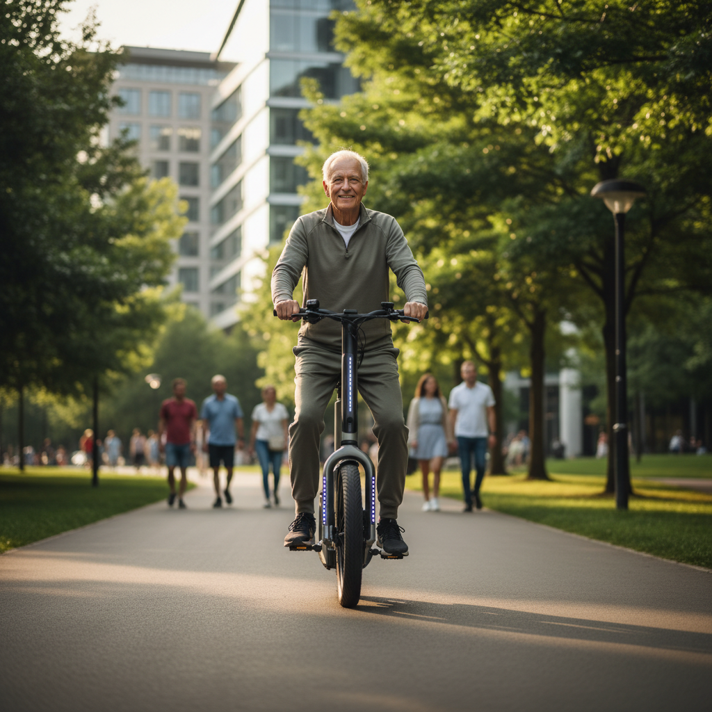 เทรนด์ EV 2026: นวัตกรรม E-Bike ทรงตัวอัตโนมัติเพื่อวัยเก๋า - auto-balance-ebike-trend-2026