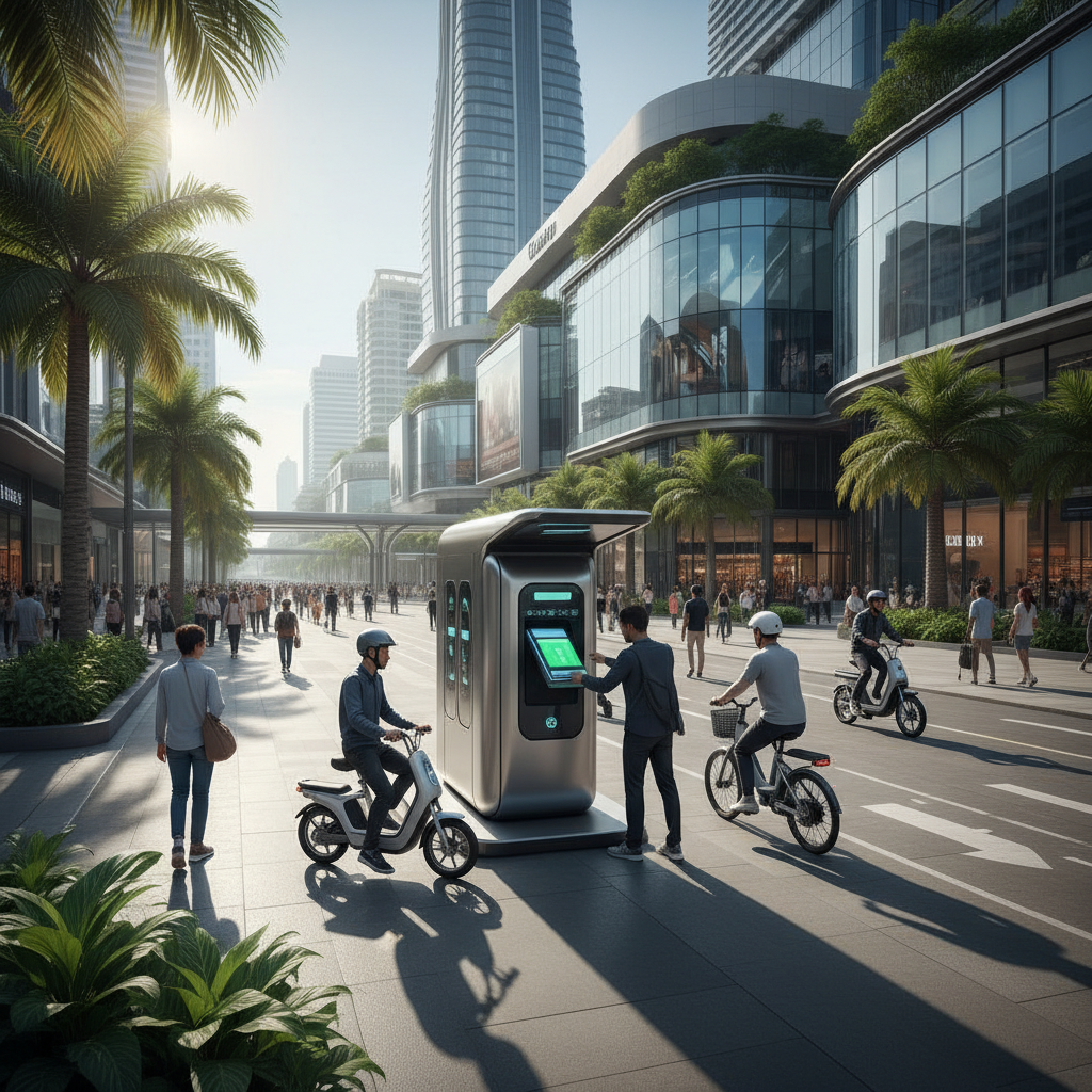 อนาคต EV 2026! เทรนด์สลับแบตเตอรี่ E-Bike ไม่ต้องรอชาร์จ - battery-swap-ebike-trend-2026