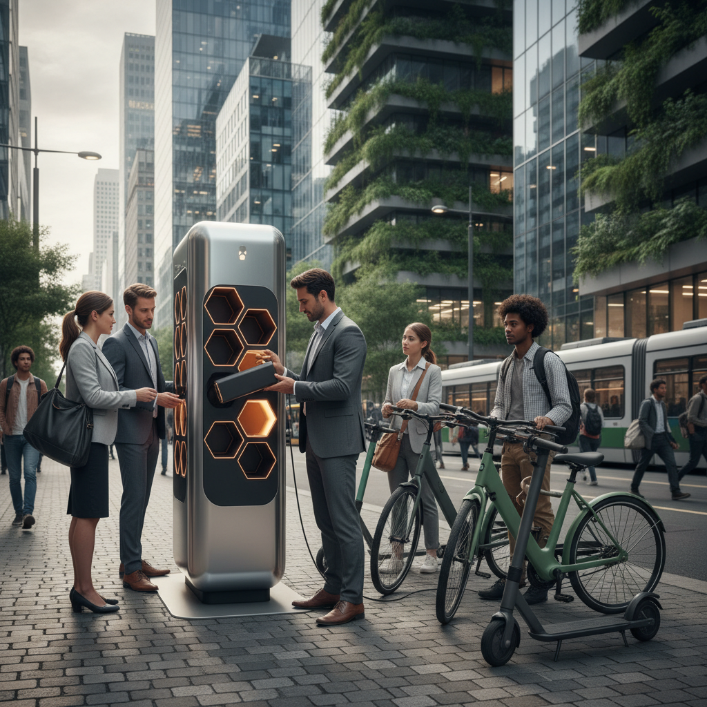 เทรนด์โลก 2026! สถานีสลับแบต E-Bike แก้ปัญหารอชาร์จนาน - battery-swapping-ebike-trend-2026