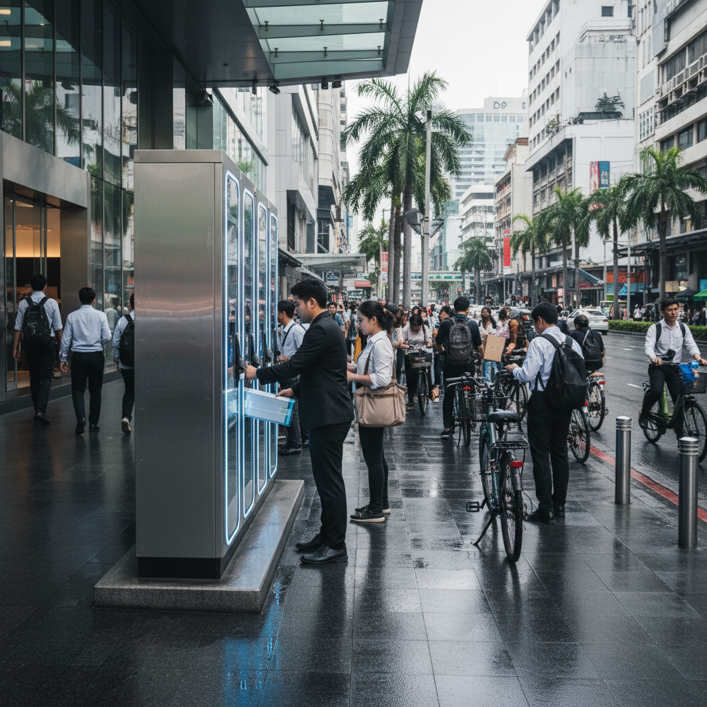 เทรนด์ EV 2026! นวัตกรรมตู้สลับแบต E-Bike เตรียมบุกไทย - battery-swapping-ebike-trend