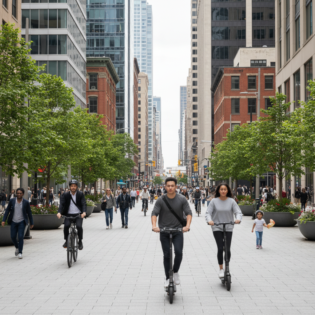 เทรนด์เมืองใหม่ 2026! นโยบาย Car-Free Zone หนุนใช้ E-Bike - car-free-zone-ebike-trend