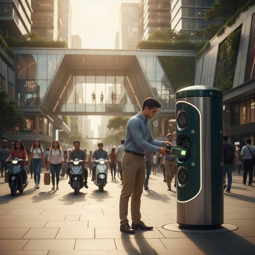 เทรนด์ EV 2026: ระบบสลับแบต E-Bike บอกลาการรอชาร์จ - e-bike-battery-swapping-2026