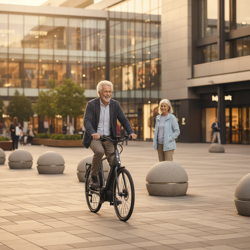เทรนด์ EV 2026: E-Bike พ่วงระบบ AI ช่วยเบรก ปลอดภัยวัยเก๋า - ebike-ai-brake-assist-trend