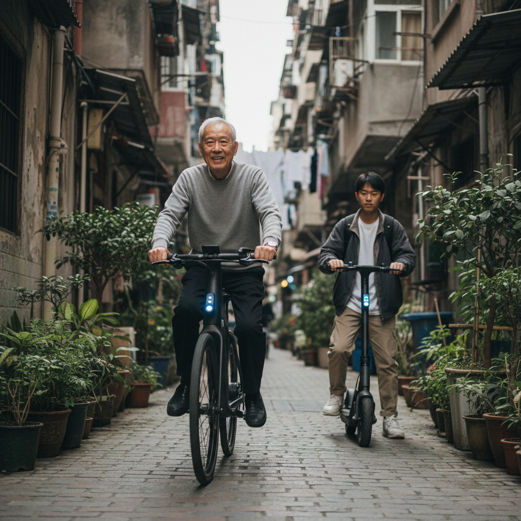 อนาคต EV 2026: E-Bike ติด AI เซ็นเซอร์กันชนอัจฉริยะ - ebike-ai-safety-sensor-future