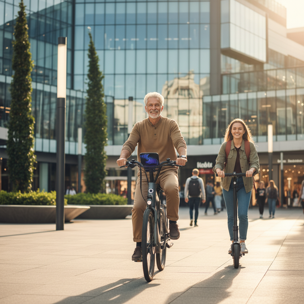 เทรนด์ 2026: E-Bike เซ็นเซอร์ AI ช่วยเบรก ปลอดภัยทุกวัย - ebike-ai-safety-tech-2026