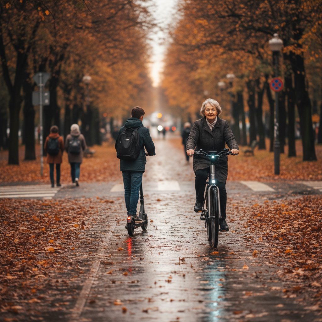 เทรนด์ E-Bike ปลายปี 2026: เซ็นเซอร์ AI ขับขี่ปลอดภัย - ebike-ai-safety-trends-2026