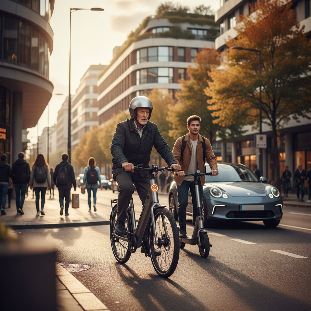 เจาะลึกเทรนด์ EV 2026: E-Bike ฝังเซ็นเซอร์ AI ป้องกันรถชน - ebike-ai-sensor-trend-2026