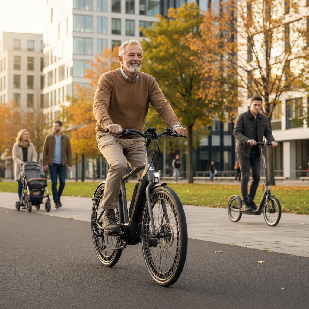 อนาคต E-Bike 2026: นวัตกรรมยางไร้ลม ขับลุยสบาย ไม่กลัวรั่ว - ebike-airless-tire-trend-2026