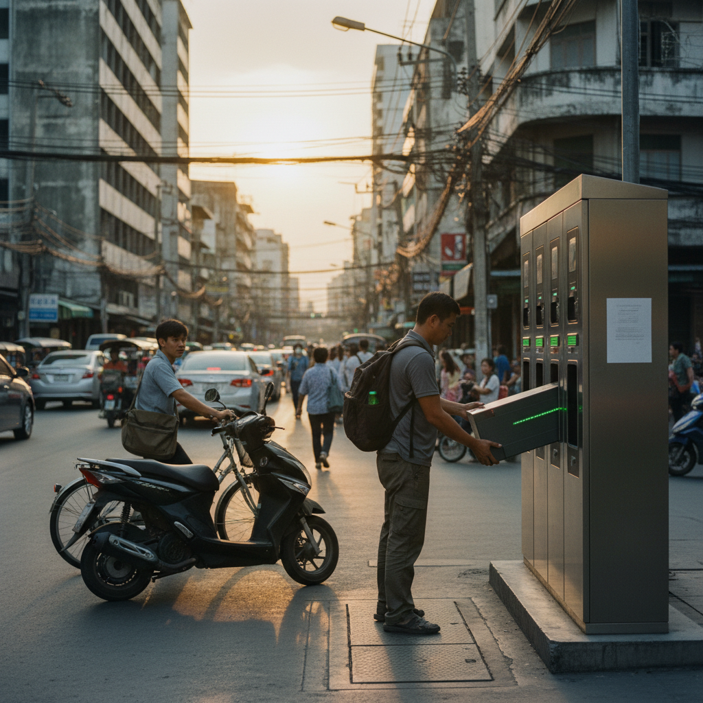 เจาะเทรนด์ 2026: ตู้สลับแบตเตอรี่ E-Bike ไม่ต้องรอชาร์จ - ebike-battery-swap-trend