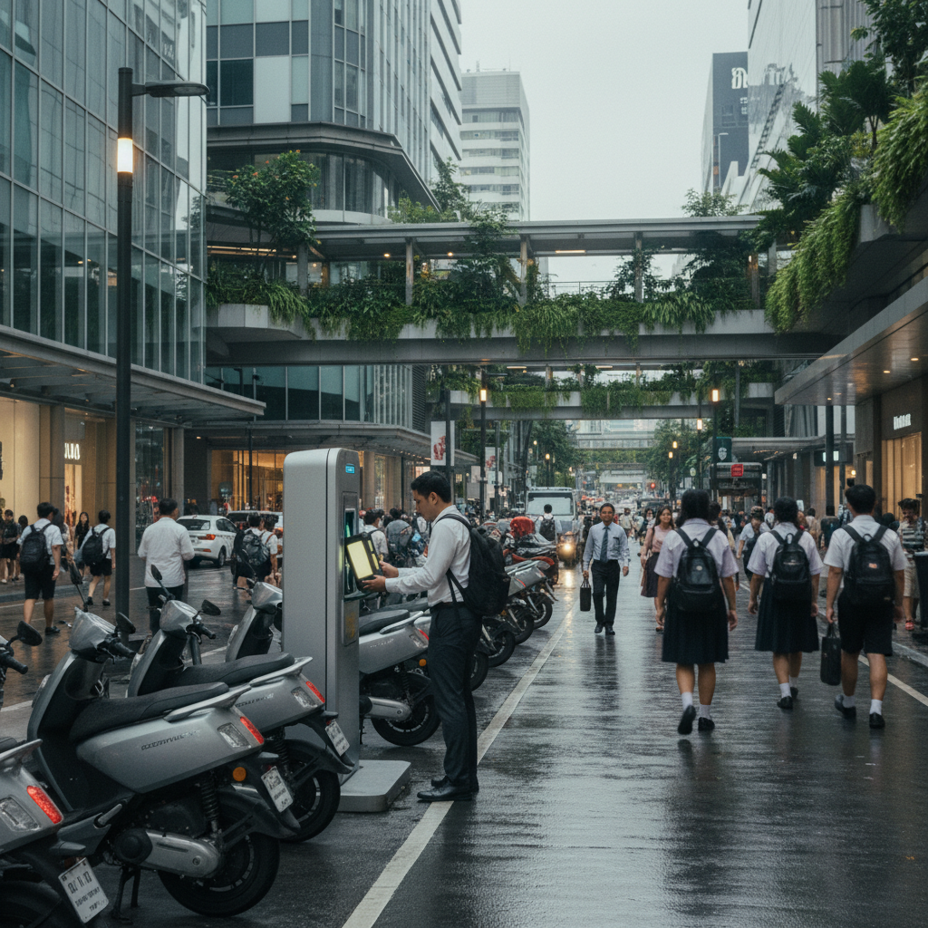 อนาคต EV ไทย! เทรนด์สถานีสลับแบต E-Bike มาแรงปลายปี 2026 - ebike-battery-swap-trend