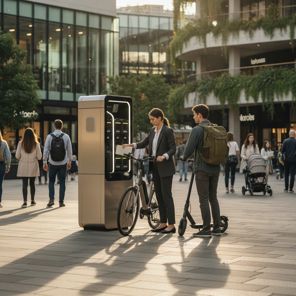 เทรนด์ 2026: ตู้สลับแบตเตอรี่ E-Bike เปลี่ยนไวใน 1 นาที - ebike-battery-swap-trend