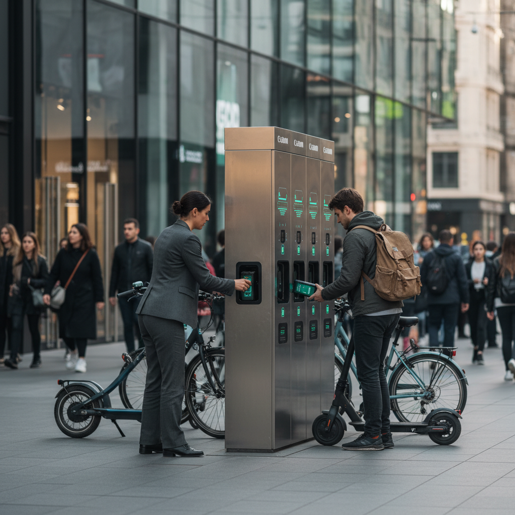 เทรนด์ Q4/2026: ตู้สลับแบตเตอรี่ E-Bike เติมพลังงานไว - ebike-battery-swap-trend