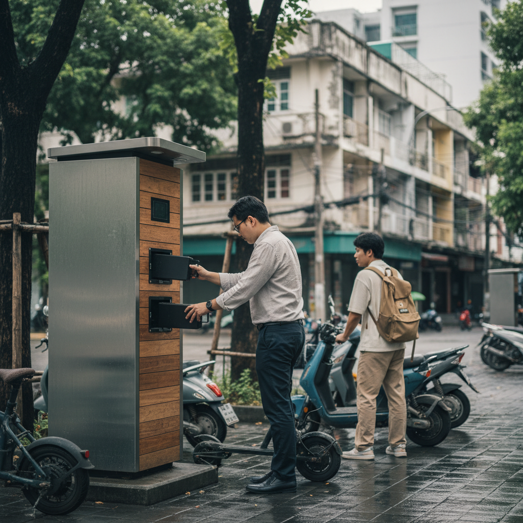 เทรนด์ EV 2026: สถานีสลับแบตเตอรี่ E-Bike เปลี่ยนไว 1 นาที - ebike-battery-swap-trend-2026