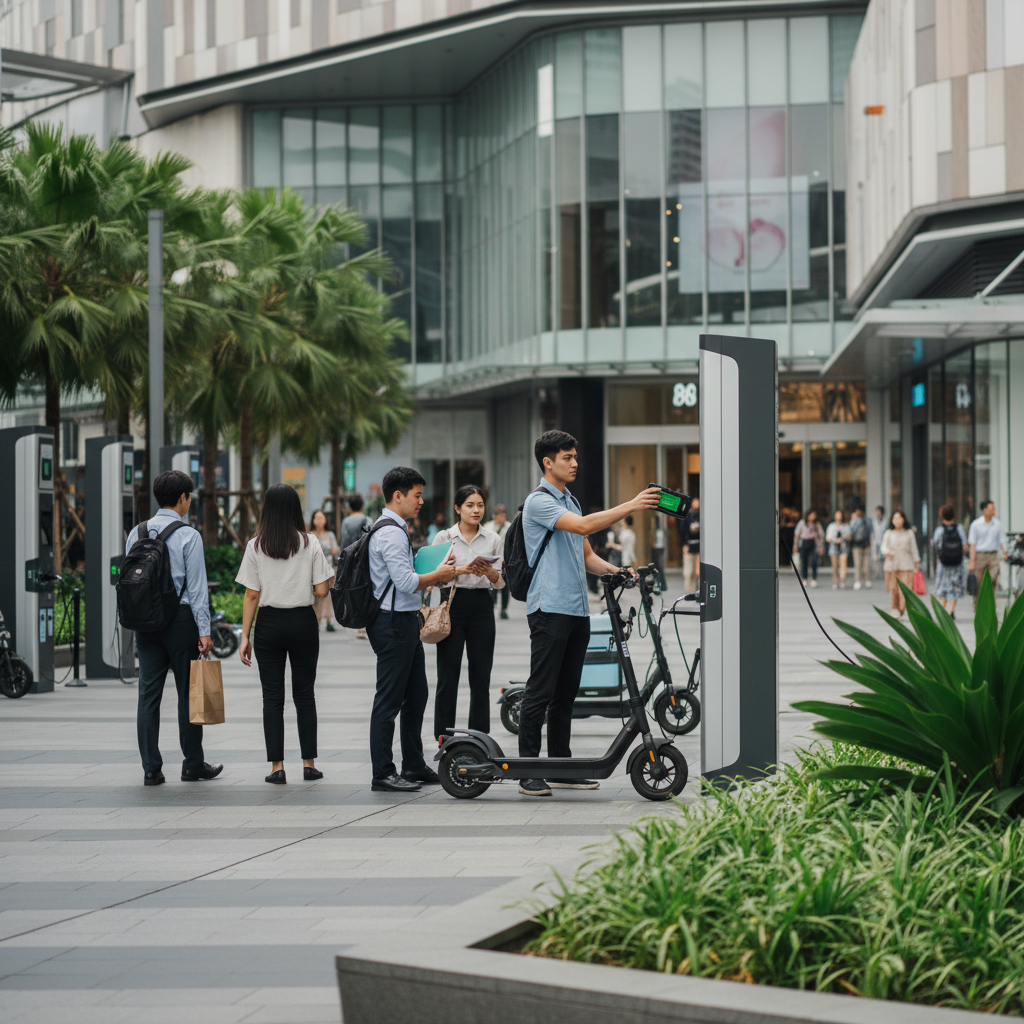 เทรนด์ EV 2026: ตู้สลับแบตเตอรี่ E-Bike เติมพลังใน 1 นาที - ebike-battery-swap-trend-2026