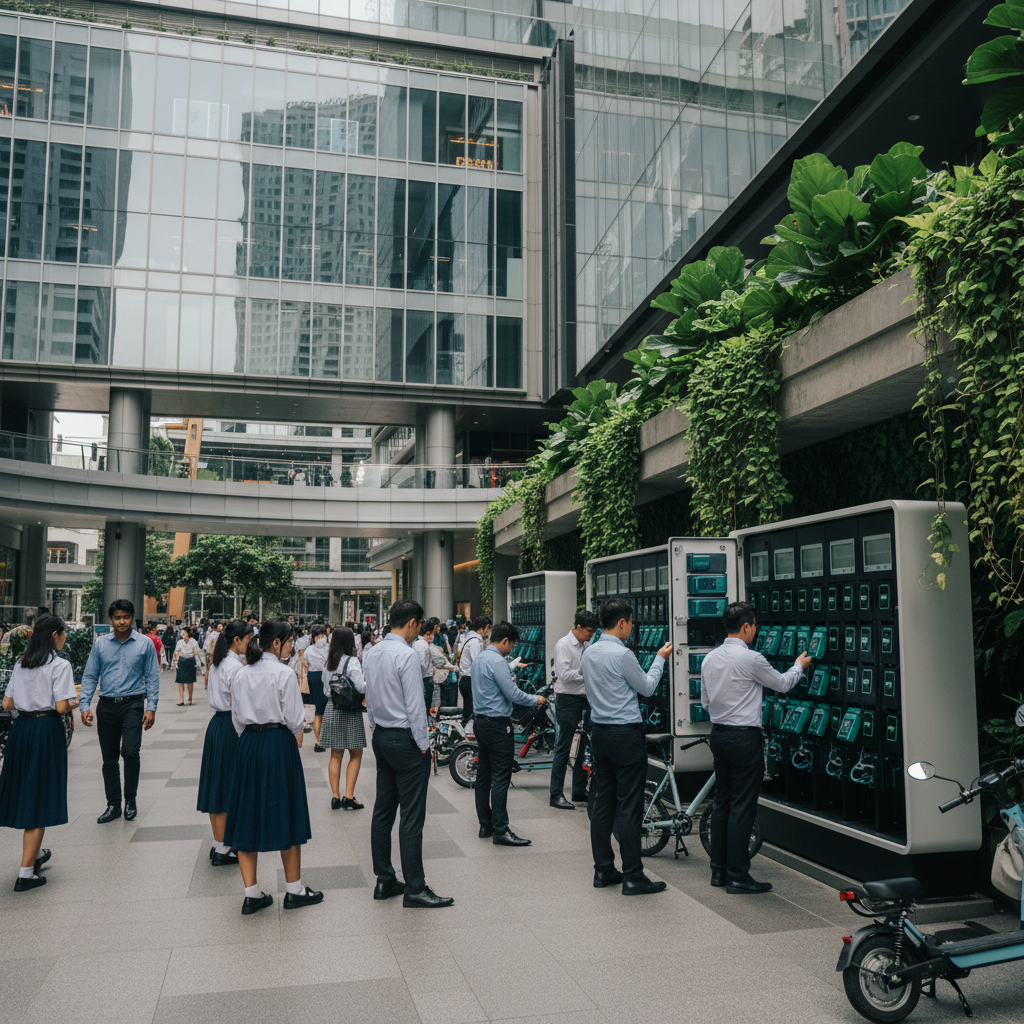 เทรนด์ EV 2026: สถานีสลับแบตเตอรี่ E-Bike ลดเวลาชาร์จ - ebike-battery-swap-trend-2026