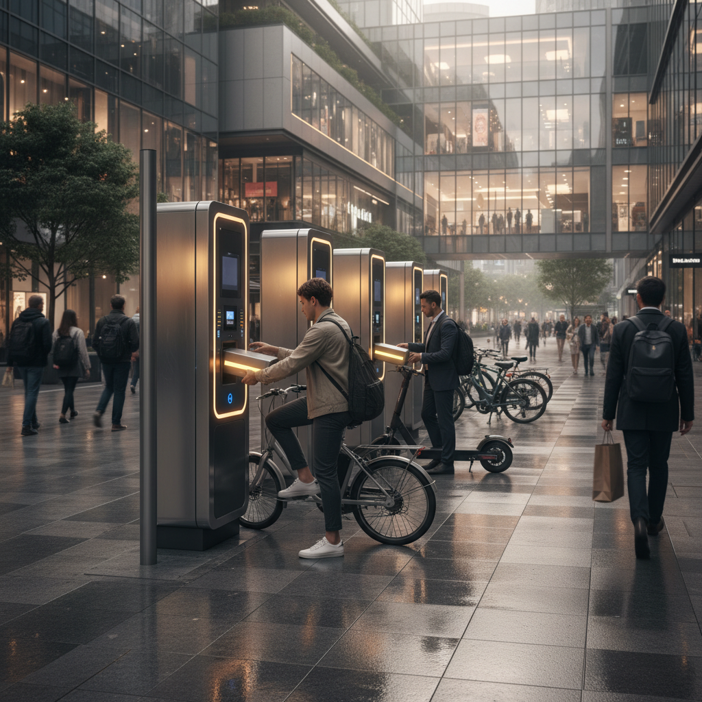 ส่องเทรนด์ EV ปลายปี 2026: ตู้สลับแบตเตอรี่ E-Bike สุดล้ำ - ebike-battery-swap-trend-2026